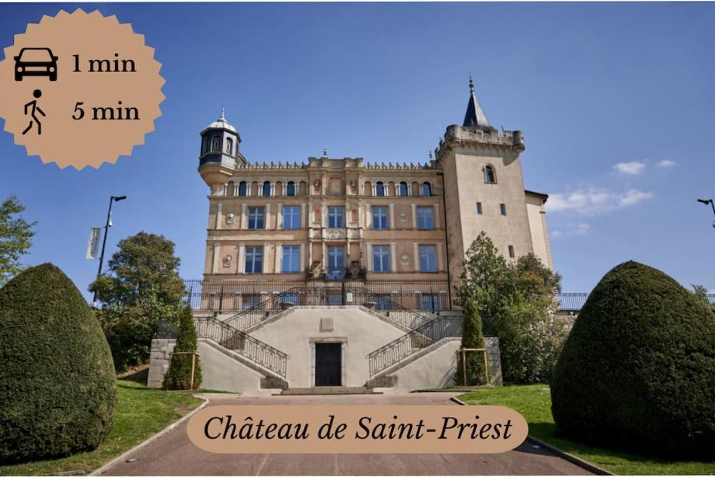Appartement "Haven" à Saint-Priest  Extérieur photo