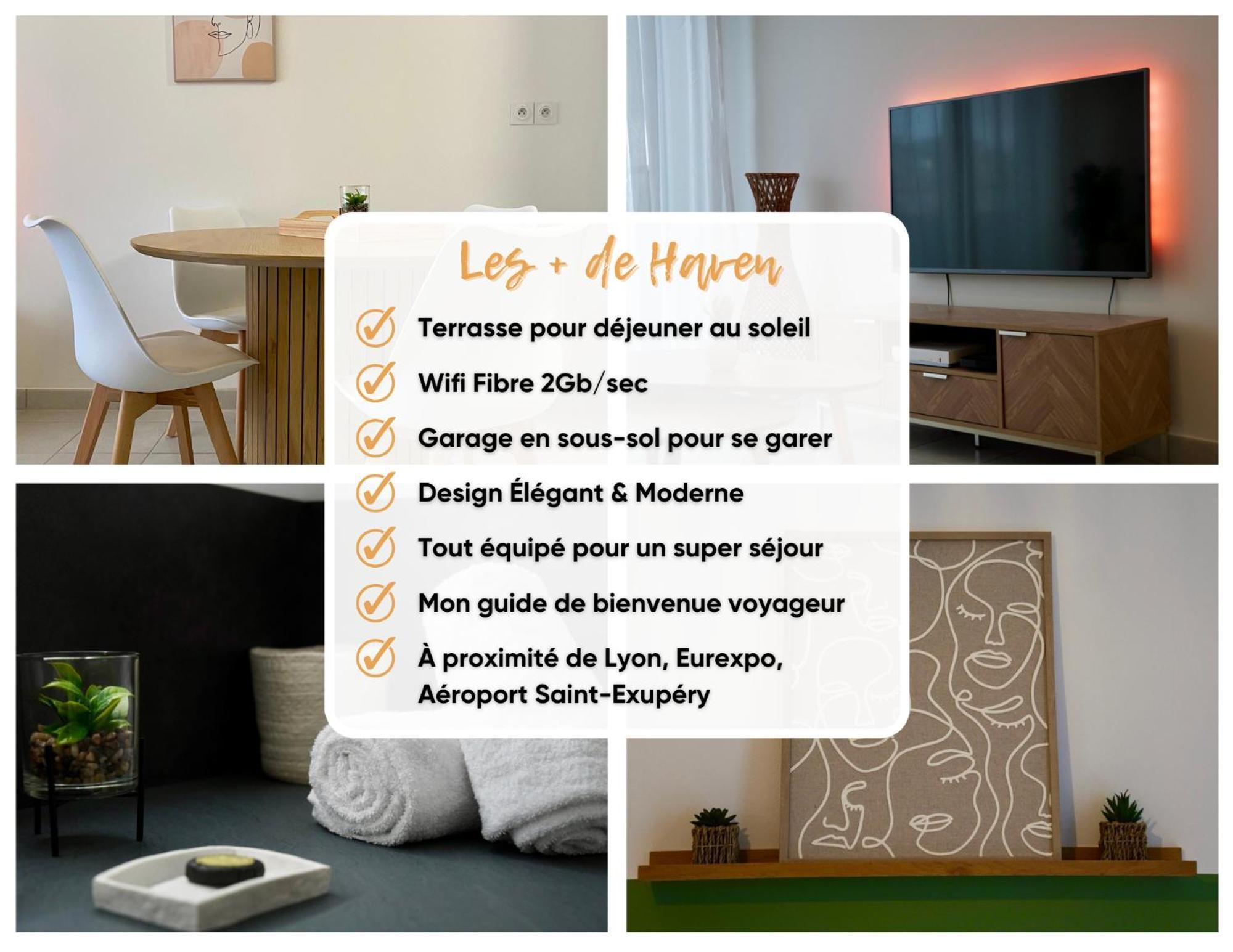 Appartement "Haven" à Saint-Priest  Extérieur photo